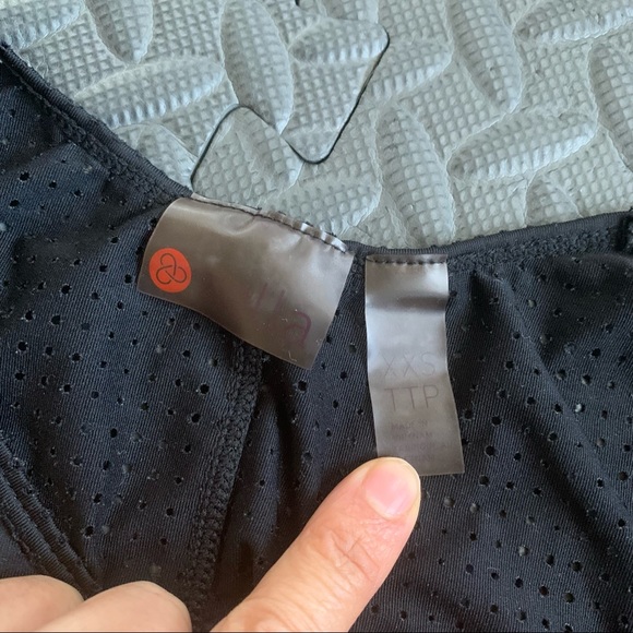 Zella black mesh workout tank XXS - Picture 2 of 2